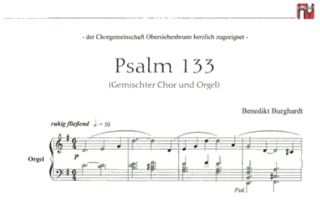 Faximile Psalm 133